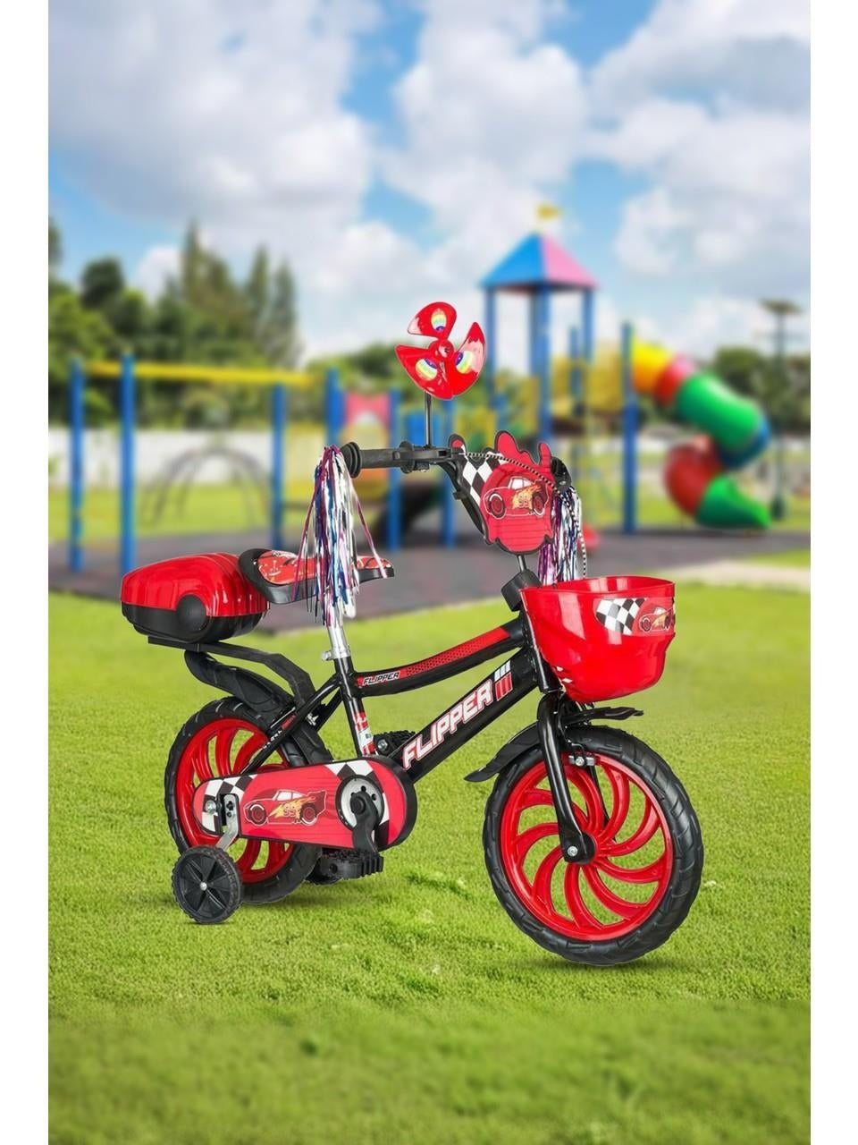 Flipper Kırmızı 15 Jant Çocuk Bisikleti